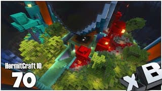 thumbnail for: HermitCraft 10 | 070 | Blue VS Red!