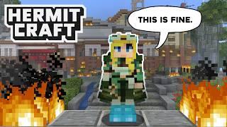 thumbnail for: Hermitcraft S11: Everything is on Fire!! | Episode 27