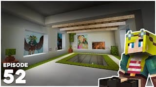 thumbnail for: Hermitcraft 10: Episode 52 | ARTWORK & TAG IS BACK..?