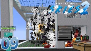 thumbnail for: Push Button Mob Farm - FTB Skies 2 - E09