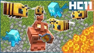 thumbnail for: Birds, Bees, ROBOTS! [12] Hermitcraft 11