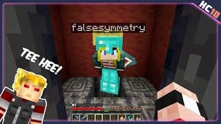 thumbnail for: HermitCraft 10 EXTRA | Playing the Tangler with Falsesymmetry!