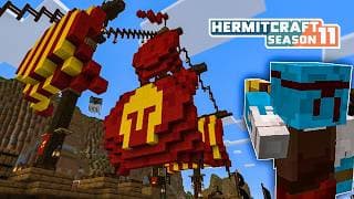thumbnail for: TIME FOR WAR! | Hermitcraft 11 - Ep 29 | Minecraft Let's Play